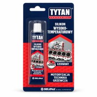 Tytan Professional kuumakindel silikoon, punane, 20 ml, kuni 315 °C (pilt) Tytan Professional kuumakindel silikoon, punane, 20 ml, kuni 315 °C