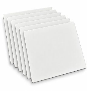 (pilt) Komfort / Tupa valgete küljeplaatide komplekt, 6 tk