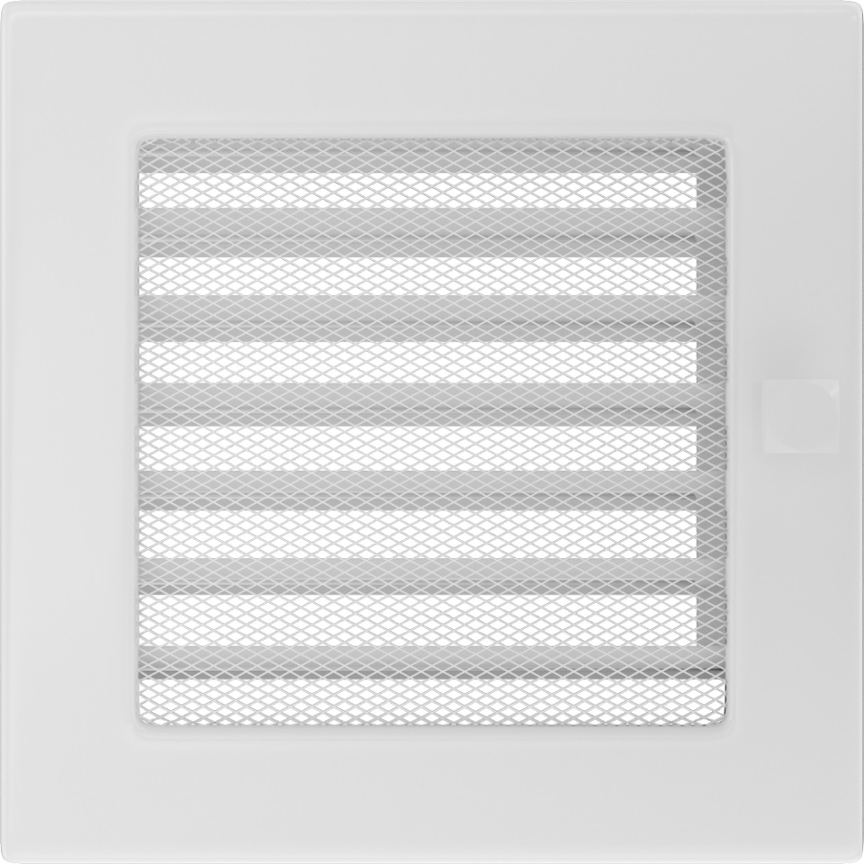 Blind grid white 17x17cm