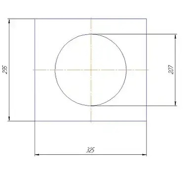 Pliidiplaat 470x530mm raamita koos 390mm keeduplaadiga