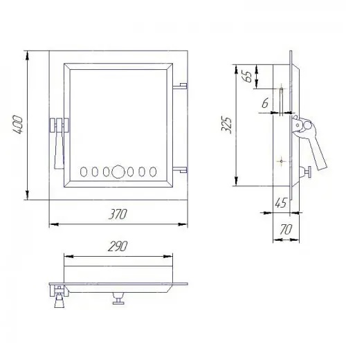 Fireguard door 411 righthanded