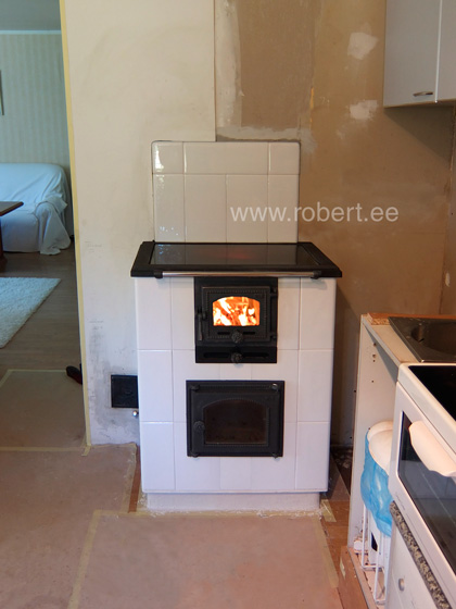 447 Baking oven with glass door