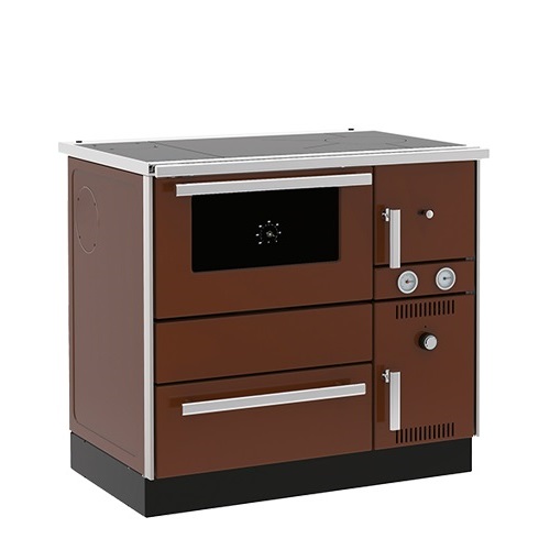 Centralheating cooker Alfa Term 20 brown lefthanded 23kW