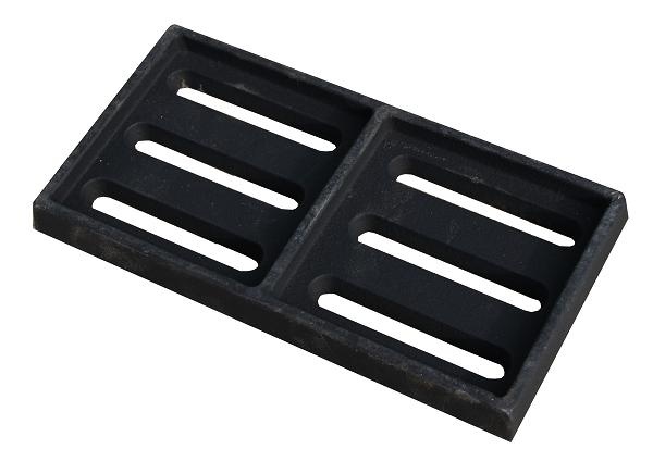 Cast iron grate 230x120mm