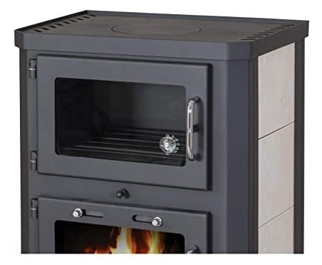Küpsetuskamin Komfort must keraamikaga 10kW