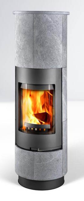Fireplace Delia soapstone accumulating 7,5kW