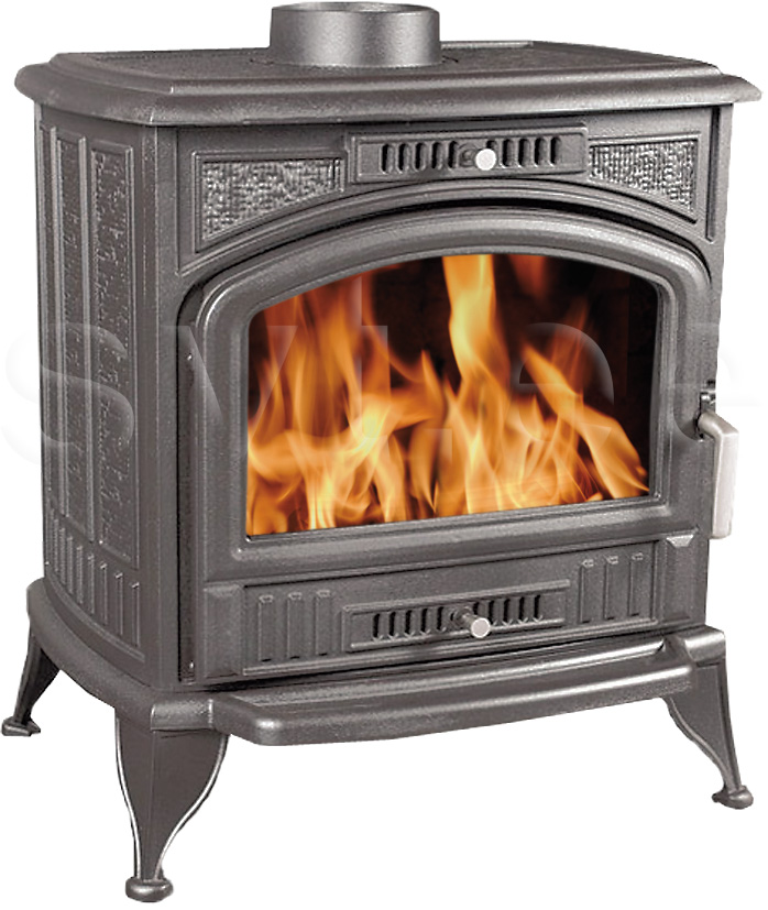 Cast iron fireplace Elisabeth 11kW black