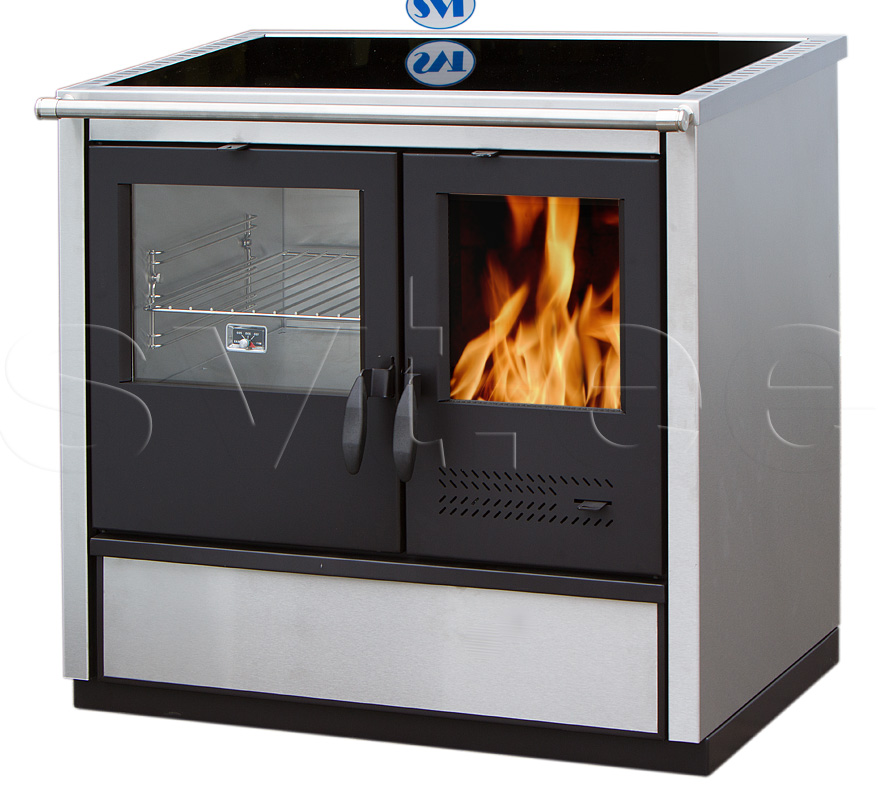 Centralheating cooker North ECO with ceramic cooktop left 16kW