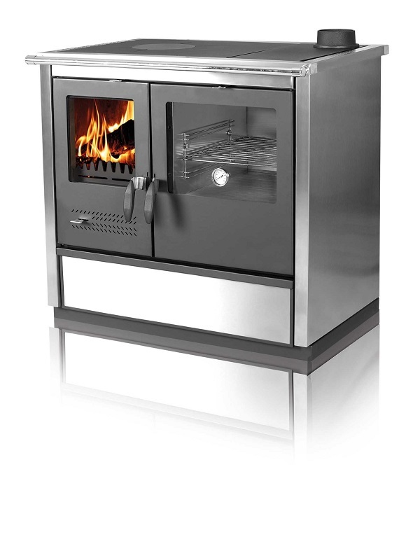 Centralheating cooker North ECO stainless steel righthanded 16kW