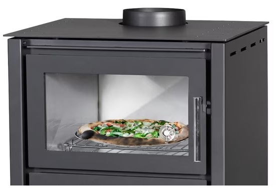 Küpsetuskamin Regina must 8,7kW