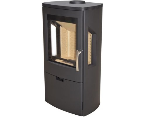 Fireplace Wikantica black 8kW