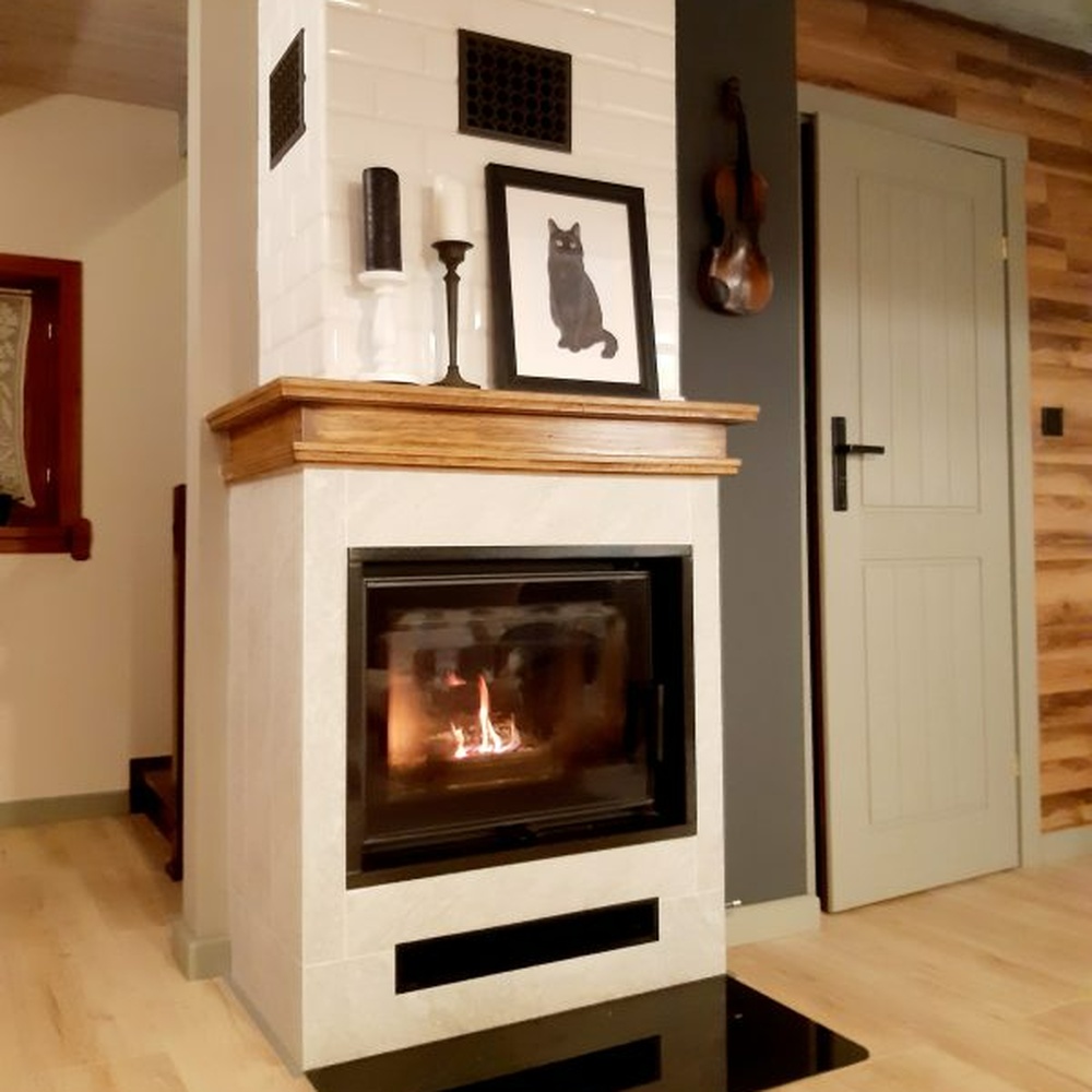 Centralheating fireplace insert 12kW