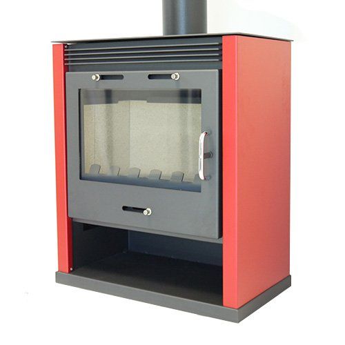 Fireplace Rubin red 13kW